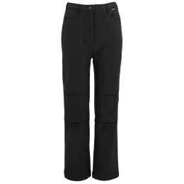 Pantalones softshell para niños Regatta Kids Unisex Softshell Trousers negro Black