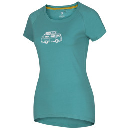 Camiseta de mujer Ocún Raglan T azul claro Green Porcelain Van