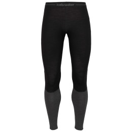 Calzoncillos funcionales de hombre Icebreaker ZoneKnit™ 200 Leggings negro black/jet heather/cb