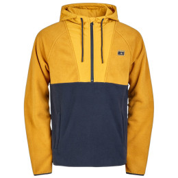 Sudadera funcional de hombre Fundango Carlos Fleece Pullover amarillo kangoo