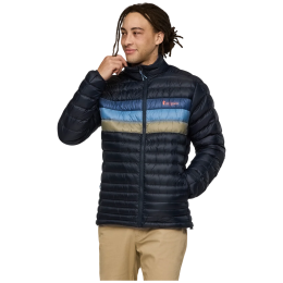 Chaqueta de plumón para hombre Cotopaxi M'S Fuego Down Jacket negro Carbon Stripes