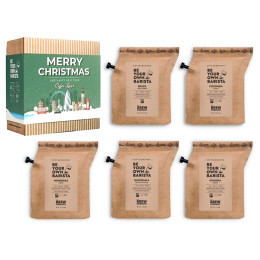 Paquete de regalo Grower´s cup 5 paquetes de café- Navidad