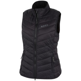 Chaleco de plumón para mujer MOOA Taro Duotherm negro black
