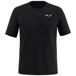 Camiseta funcional de hombre Salewa Eagle Minilogo Am T-Shirt M negro black out