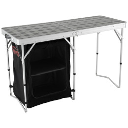 Mesa expuesta Coleman 2in1 Camp Table and Storage