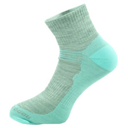 Calcetines Zulu Merino Lite turquesa turquoise/grey