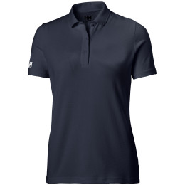 Camiseta de mujer Helly Hansen W Crew Tech Polo azul oscuro 597 Navy