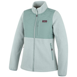 Sudadera de mujer MOOA Sherpa verde claro pale teal