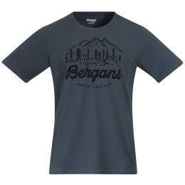 Camiseta de hombre Bergans Classic V2 Tee azul oscuro Orion Blue
