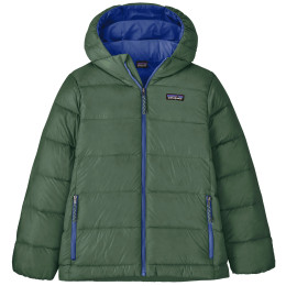 Chaqueta para niños Patagonia K's Hi-Loft Down Sweater Hoody - CNGR verde Canopy Green
