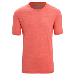 Camiseta funcional de hombre Icebreaker Men Sphere II SS Tee naranja Vibrant Earth Heather