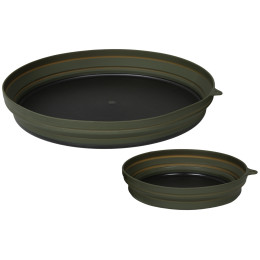 Vajilla Warg Fold Lunch Set verde green