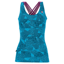 Camiseta sin mangas para mujer E9 Noa 2.2 azul Petrol