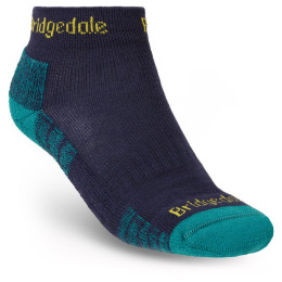 Calcetines de hombre Bridgedale Hike LW MP Ankle azul oscuro Petrol/Navy