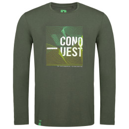 Camiseta de hombre Loap Alek verde Thyme/White