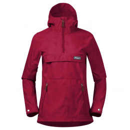 Chaqueta de mujer Bergans Nordmarka W Anorak rojo Red