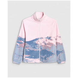 Sudadera para niños 4F Fleece F344 rosa MULTICOLOUR 1 ALLOVER