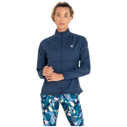 Chaqueta de mujer Dare 2b ResilientII Wshell azul MoonLt Denim