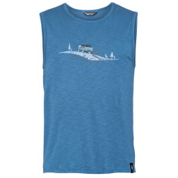 Camiseta sin mangas para hombre Chillaz Calanques Feel The Spirit azul Darkblue