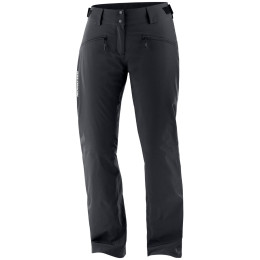 Pantalones de esquí para mujer Salomon Edge Pant W negro DEEP BLACK