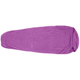 Forro para saco de dormir Warmpeace Polartec Micro Mummy 195 cm violeta Amethyst