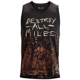 Camiseta sin mangas para hombre Under Armour Destroy All Miles Singlet gris Jet Gray / Stone / Stone