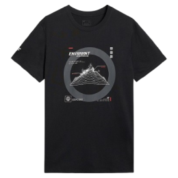 Camiseta de hombre 4F Tshirt M3120 negro DEEP BLACK