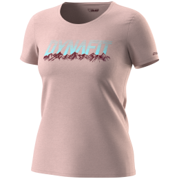 Camiseta de mujer Dynafit Graphic Co W S/S Tee
