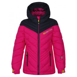 Chaqueta de esquí para niños Loap Omrava rosa Pink