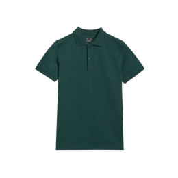 Camiseta para niños 4F Polo Shirt M614 Dark Green verde oscuro DARK GREEN