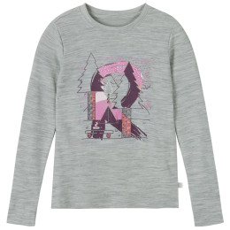 Camiseta para niños Reima Viluton gris Melange Grey