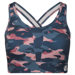 Sujetador deportivo Dare 2b Mantra Bra rosa/azul PwderPnkCamo