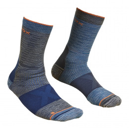 Calcetines Ortovox Alpinist Mid Socks gris/azul DarkGray