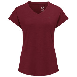 Camiseta de mujer Dare 2b Vigilant Tee rojo/blanco Tibetan Red