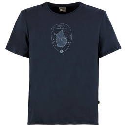 Camiseta de hombre E9 Ltr azul oscuro Blue-Night-800