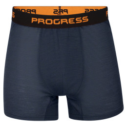Calzoncillos bóxer funcionales para hombre Progress MA SKN 125 negro/azul černo-modrá