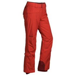 Pantalones de mujer Marmot Skyline Insulated rojo