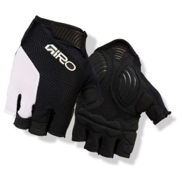 Guantes de ciclismo Giro Strade Dure SuperGel negro/blanco Black/White