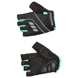 Guantes de ciclismo Progress R CALAMITA MITTS 37CO negro/azul Black/Mint
