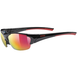 Gafas de sol Uvex Blaze III negro/rojo Black Red/Mirror Red (2316)