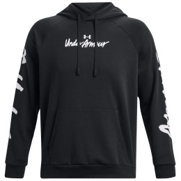 Sudadera de hombre Under Armour Rival Fleece Graphic HD negro Black / / White