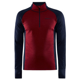 Camiseta funcional de hombre Craft ADV Nordic Wool HZ rojo/azul BlazeRhubarb