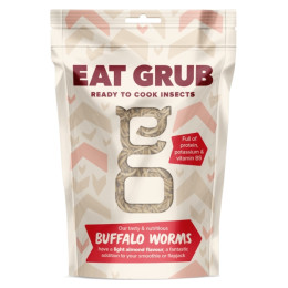 Gusanos comestibles Eat Grub Buffalo Worms 45g