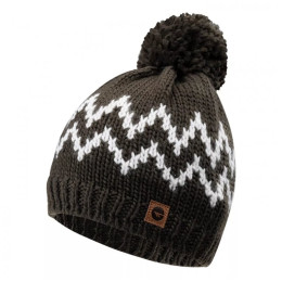 Gorro de invierno Hi-Tec Hasso negro/blanco Black Olives/White