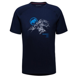 Camiseta de hombre Mammut Mountain T-Shirt Men Moench azul marine