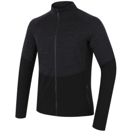 Sudadera de hombre MOOA Merino 3D 240 negro black