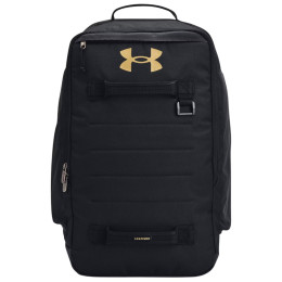 Mochila Under Armour Contain Backpack negro Black / Black / Metallic Gold