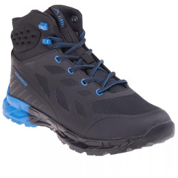 Calzado de senderismo para hombre Elbrus Elodio Mid Wp negro/azul Black/Lake Blue