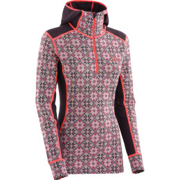 Camiseta funcional de mujer Kari Traa Rose Hood rosa Mauve