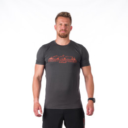 Camiseta de hombre Northfinder Johnathan negro 274blackmelange